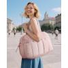image:imageBAGSMART Gym Bag for Women Duffle Bag for Travel with Wet Pocket Lightweight Carry on Weekender Duffel Water ResistantPink