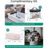image:imageBAGSMART Gym Bag for Women Duffle Bag for Travel with Wet Pocket Lightweight Carry on Weekender Duffel Water ResistantPink
