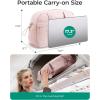 image:imageBAGSMART Gym Bag for Women Duffle Bag for Travel with Wet Pocket Lightweight Carry on Weekender Duffel Water ResistantPink