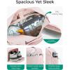 image:imageBAGSMART Gym Bag for Women Duffle Bag for Travel with Wet Pocket Lightweight Carry on Weekender Duffel Water ResistantPink