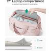 image:imageBAGSMART Gym Bag for Women Duffle Bag for Travel with Wet Pocket Lightweight Carry on Weekender Duffel Water ResistantPink