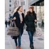image:imageBAGSMART Gym Bag for Women Duffle Bag for Travel with Wet Pocket Lightweight Carry on Weekender Duffel Water ResistantTwilight Leopard