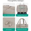 image:imageBAGSMART Gym Bag for Women Personal Item Puffer Duffle Bag Weekender Overnight Carry On Tote Handag for TravelCamel
