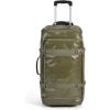 image:imageBAGSMART Rolling Duffle Bag with Wheels Travel Duffel Luggage Bag for Men Water Repellent Heavy Duty for Travel Camp Black Large 70LOlive Green