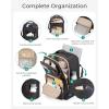 image:imageBAGSMART Womens Backpack Carry On Flight Approved Travel Backpack for Women with Waist BagTraveling Lightweight Weekender Casual Daypack 173 Laptop Work Back pack Personal Item BagChampagneChampagne