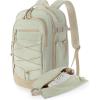 image:imageBAGSMART Carry On Travel Backpack 17 Inch Large Travel backpack Carry On Flight Approved Antitheft Personal Item Backpack Travel Bag With Shoe Bag 30L Water Resistant Casual Daypack BeigeBeige