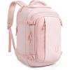 image:imageBAGSMART Travel Backpack Carry on Flight Approved 28L Lightweight Backpack Fits 173 Inch Laptop for Men Women Water Resistant Personal Item Travel Bag with USB Charging Port BlackPink