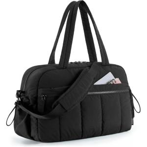 image:imageBAGSMART Gym Bag for Women Duffle Bag for Travel with Wet Pocket Lightweight Carry on Weekender Duffel Water ResistantClassic