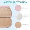 image:imageBAGSMART 13Inch Laptop Sleeve Black PolyesterBeige