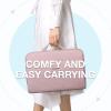 image:imageBAGSMART 13Inch Laptop Sleeve Black PolyesterBeige