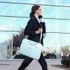 image:imageBAGSMART 13Inch Laptop Sleeve Black PolyesterBlueShoulder Strap