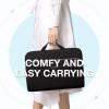 image:imageBAGSMART 13Inch Laptop Sleeve Black PolyesterCoffee brown