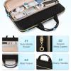 image:imageBAGSMART 13Inch Laptop Sleeve Black PolyesterCoffee brown