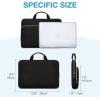 image:imageBAGSMART 13Inch Laptop Sleeve Black PolyesterCoffee brown