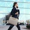 image:imageBAGSMART 13Inch Laptop Sleeve Black PolyesterGrayShoulder Strap