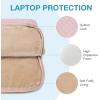 image:imageBAGSMART 13Inch Laptop Sleeve Black PolyesterPink
