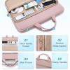 image:imageBAGSMART 13Inch Laptop Sleeve Black PolyesterPink
