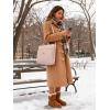 image:imageBAGSMART 13Inch Laptop Sleeve Black PolyesterPinkShoulder Strap