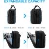 image:imageBAGSMART 173 Inch Laptop Bag Expandable Computer Bag Laptop Briefcase Men WomenLaptop Shoulder BagWork Bag Business Travel Office BlackBlack184 Inch