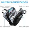 image:imageBAGSMART 173 Inch Laptop Bag Expandable Computer Bag Laptop Briefcase Men WomenLaptop Shoulder BagWork Bag Business Travel Office BlackBlack184 Inch