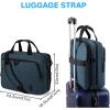 image:imageBAGSMART 173 Inch Laptop Bag Expandable Computer Bag Laptop Briefcase Men WomenLaptop Shoulder BagWork Bag Business Travel Office BlackDark Blue173 Inch