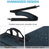 image:imageBAGSMART 173 Inch Laptop Bag Expandable Computer Bag Laptop Briefcase Men WomenLaptop Shoulder BagWork Bag Business Travel Office BlackDark Blue173 Inch