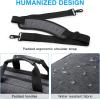 image:imageBAGSMART 173 Inch Laptop Bag Expandable Computer Bag Laptop Briefcase Men WomenLaptop Shoulder BagWork Bag Business Travel Office BlackDark Grey173 Inch