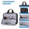 image:imageBAGSMART Laptop Bag 156 Inch Computer Bag Laptop Briefcase RFID Blocking Messenger Shoulder Bag Laptop Case for Men Business School Travel BlackBlacklarge