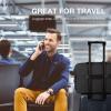 image:imageBAGSMART Laptop Bag 156 Inch Computer Bag Laptop Briefcase RFID Blocking Messenger Shoulder Bag Laptop Case for Men Business School Travel BlackBlacklarge