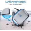 image:imageBAGSMART Laptop Bag 156 Inch Computer Bag Laptop Briefcase RFID Blocking Messenger Shoulder Bag Laptop Case for Men Business School Travel BlackGrey
