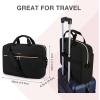 image:imageBAGSMART Laptop Bag 156173 Inch Briefcase for Women Large Laptop Case Computer Bag Office Travel Business BlackBlack