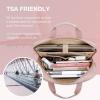 image:imageBAGSMART Laptop Bag 156173 Inch Briefcase for Women Large Laptop Case Computer Bag Office Travel Business BlackPink