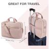 image:imageBAGSMART Laptop Bag 156173 Inch Briefcase for Women Large Laptop Case Computer Bag Office Travel Business BlackPink