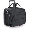 image:imageBAGSMART Rolling Laptop Bag Briefcase with Wheels Fits 173 Inch Laptop Computer Overnight Rolling Bag with TSA Lock for TravelMenWomen BlackBlack