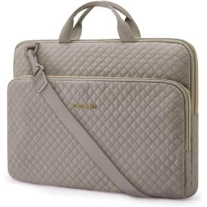 image:imageBAGSMART 13Inch Laptop Sleeve Black PolyesterGrayShoulder Strap