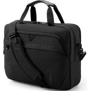 image:imageBAGSMART 173 Inch Laptop Bag Expandable Computer Bag Laptop Briefcase Men WomenLaptop Shoulder BagWork Bag Business Travel Office BlackBlack156 Inch