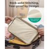 image:imageBAGSMART 6 Set 4 Set2 Set Compression Packing Cubes for Travel Lightweight Luggage Organizer Bags Durable Space Saver Bags Travel EssentialsAntique White