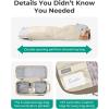 image:imageBAGSMART 6 Set 4 Set2 Set Compression Packing Cubes for Travel Lightweight Luggage Organizer Bags Durable Space Saver Bags Travel EssentialsAntique White