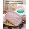 image:imageBAGSMART 6 Set 4 Set2 Set Compression Packing Cubes for Travel Lightweight Luggage Organizer Bags Durable Space Saver Bags Travel EssentialsBaby Pink