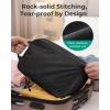image:imageBAGSMART 6 Set 4 Set2 Set Compression Packing Cubes for Travel Lightweight Luggage Organizer Bags Durable Space Saver Bags Travel EssentialsBlack