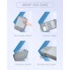 image:imageBAGSMART 6 Set 4 Set2 Set Compression Packing Cubes for Travel Lightweight Luggage Organizer Bags Durable Space Saver Bags Travel EssentialsCamouflage Grey