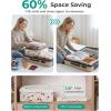 image:imageBAGSMART 6 Set 4 Set2 Set Compression Packing Cubes for Travel Lightweight Luggage Organizer Bags Durable Space Saver Bags Travel EssentialsCherry Pop