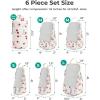 image:imageBAGSMART 6 Set 4 Set2 Set Compression Packing Cubes for Travel Lightweight Luggage Organizer Bags Durable Space Saver Bags Travel EssentialsCherry Pop