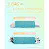 image:imageBAGSMART 6 Set 4 Set2 Set Compression Packing Cubes for Travel Lightweight Luggage Organizer Bags Durable Space Saver Bags Travel EssentialsCyan