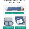 image:imageBAGSMART 6 Set 4 Set2 Set Compression Packing Cubes for Travel Lightweight Luggage Organizer Bags Durable Space Saver Bags Travel EssentialsDja Vu Blue