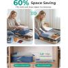 image:imageBAGSMART 6 Set 4 Set2 Set Compression Packing Cubes for Travel Lightweight Luggage Organizer Bags Durable Space Saver Bags Travel EssentialsDja Vu Blue