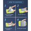 image:imageBAGSMART 6 Set 4 Set2 Set Compression Packing Cubes for Travel Lightweight Luggage Organizer Bags Durable Space Saver Bags Travel EssentialsHighlight Yellow