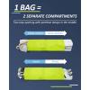 image:imageBAGSMART 6 Set 4 Set2 Set Compression Packing Cubes for Travel Lightweight Luggage Organizer Bags Durable Space Saver Bags Travel EssentialsHighlight Yellow