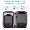 image:imageBAGSMART 6 Set 4 Set2 Set Compression Packing Cubes for Travel Lightweight Luggage Organizer Bags Durable Space Saver Bags Travel EssentialsJet Black