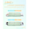 image:imageBAGSMART 6 Set 4 Set2 Set Compression Packing Cubes for Travel Lightweight Luggage Organizer Bags Durable Space Saver Bags Travel EssentialsLime Cream
